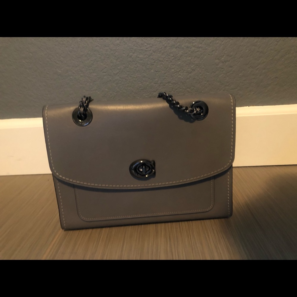 Coach Parker bag- grey